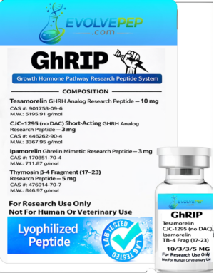 GhRIP™️ Gh Pathway Research Peptide System 21mg