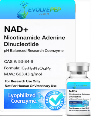 Nad+ Nicotinamide Adenine Dinucleotide Research Coenzyme 350mg