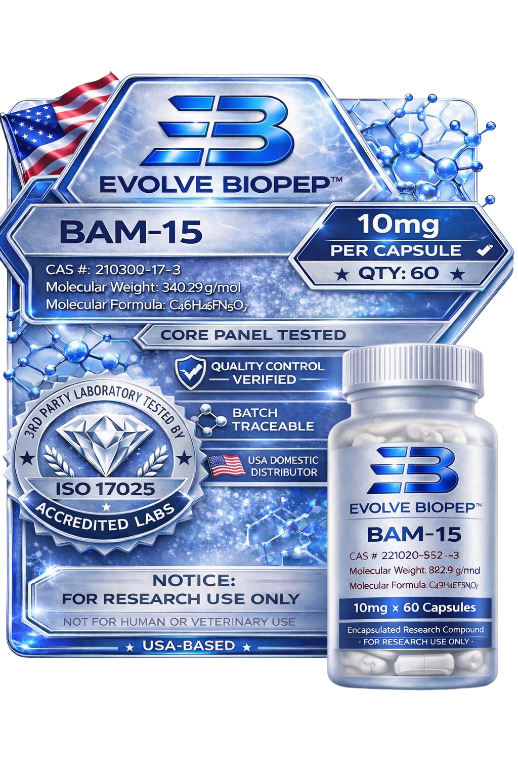 Bam-15 50mg x60