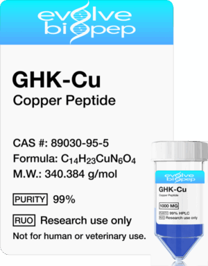 GHK-CU 1g Raw Powder Copper Tripeptide Research Peptide
